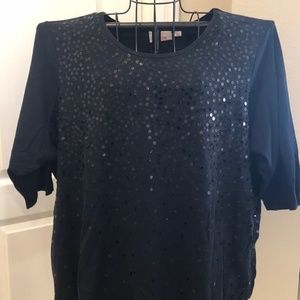 Pullover sequin shirt ***